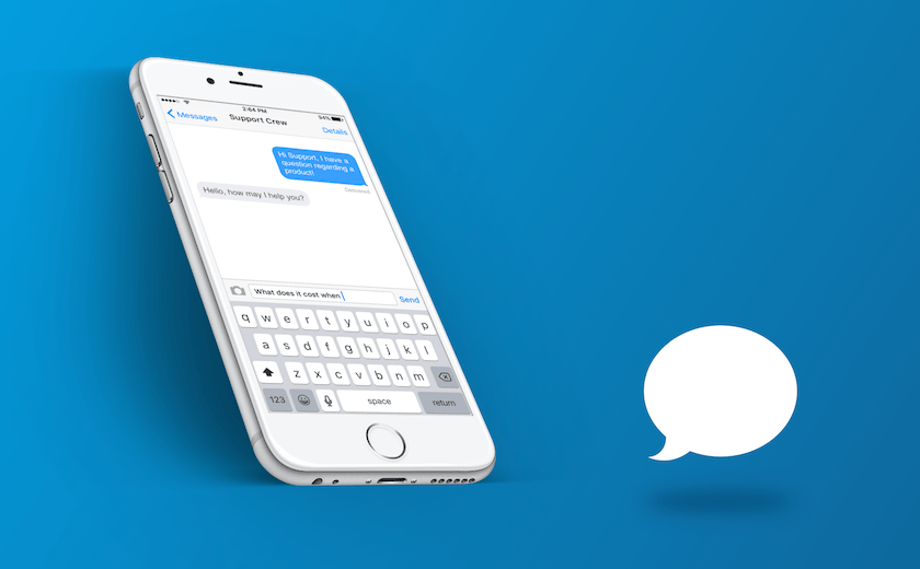 screenshot sms support