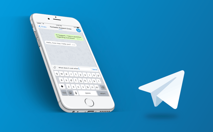 screenshot telegram messenger support