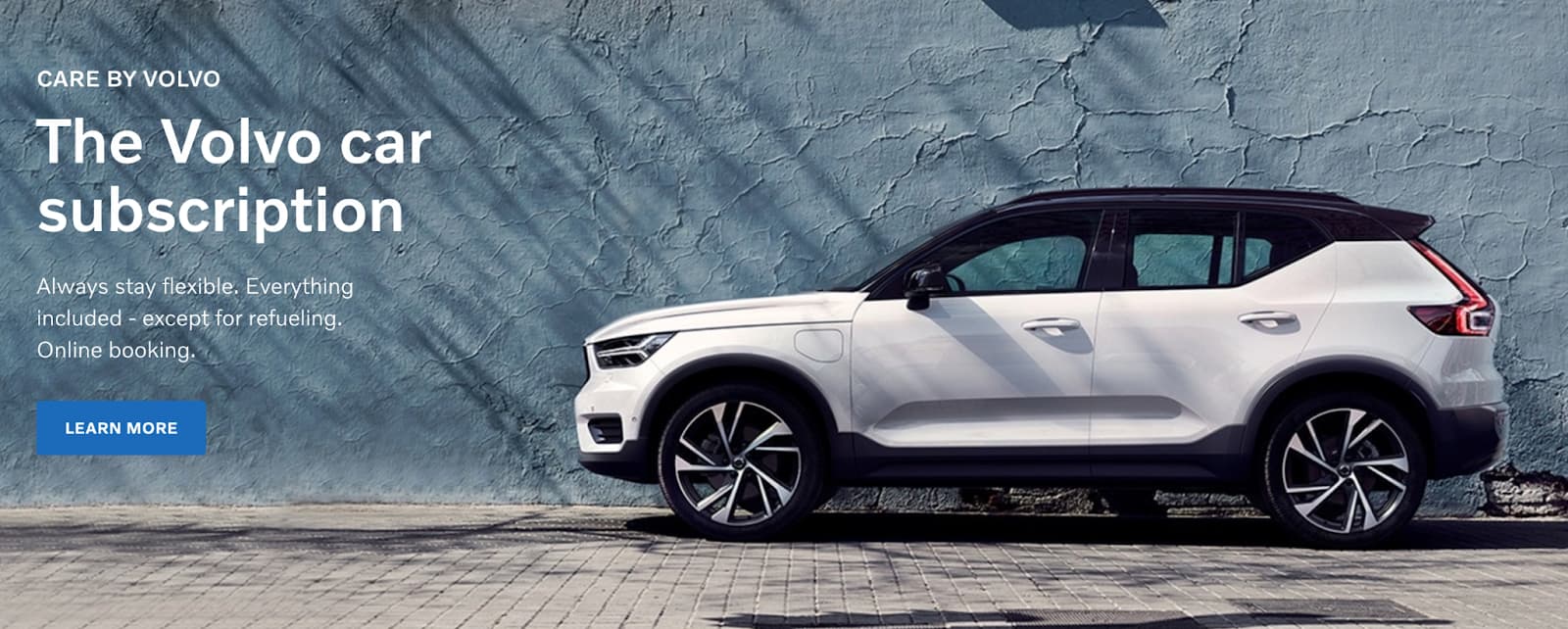 The Volvo car subscription