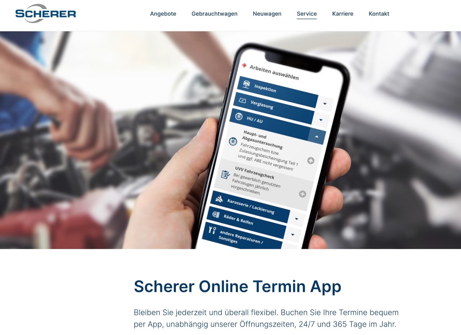 Autohaus Scherers app download