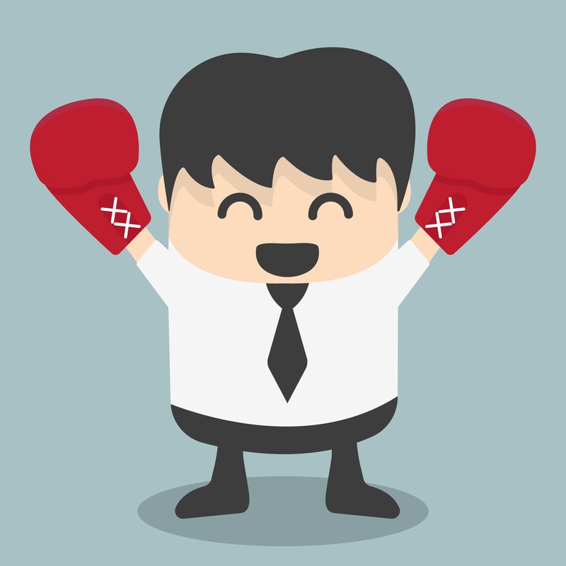 cartoon of trained employee