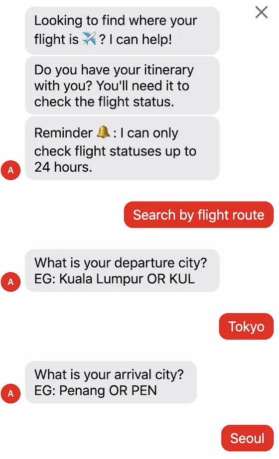 ejemplo de proveedor de chatbot ada