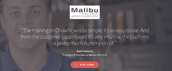 Approbation sociale par ChowNow