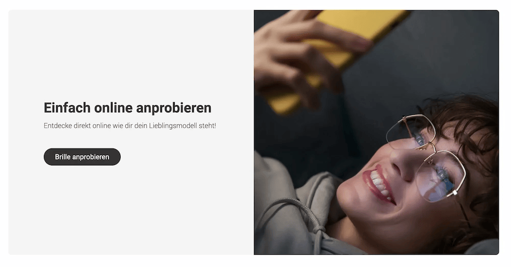 Website von Mr.Spex