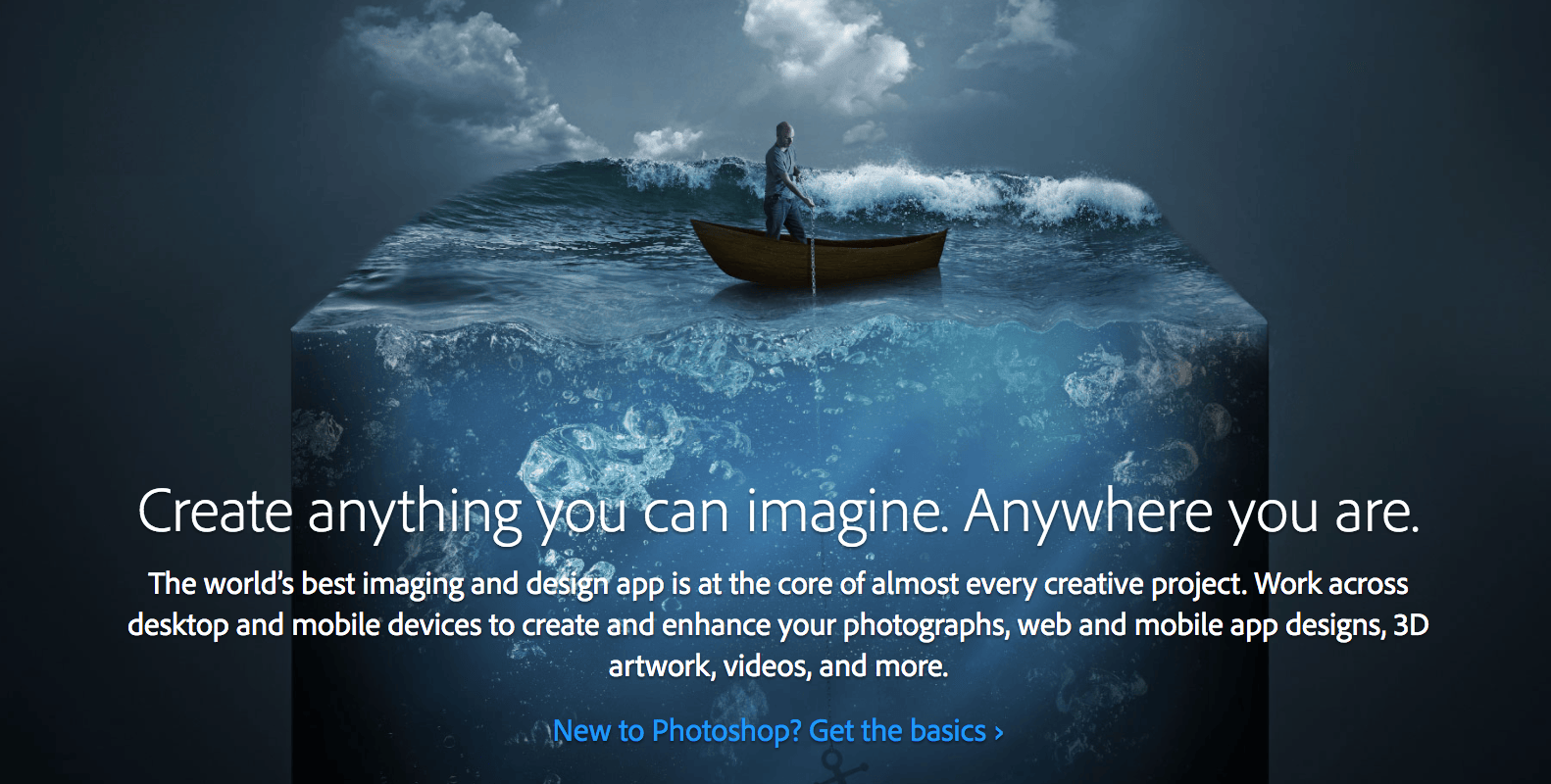 Imagen promocional de Adobe Photoshop