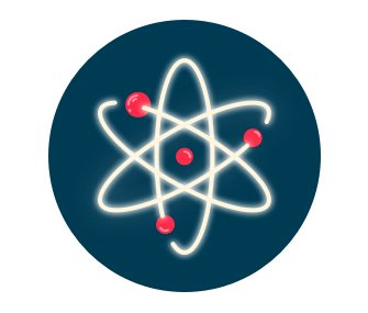 Atomteilchen.