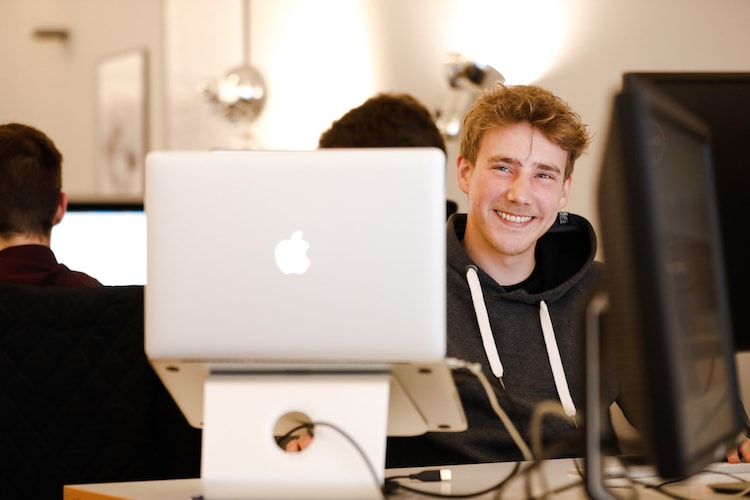 a photo of a developer from our team