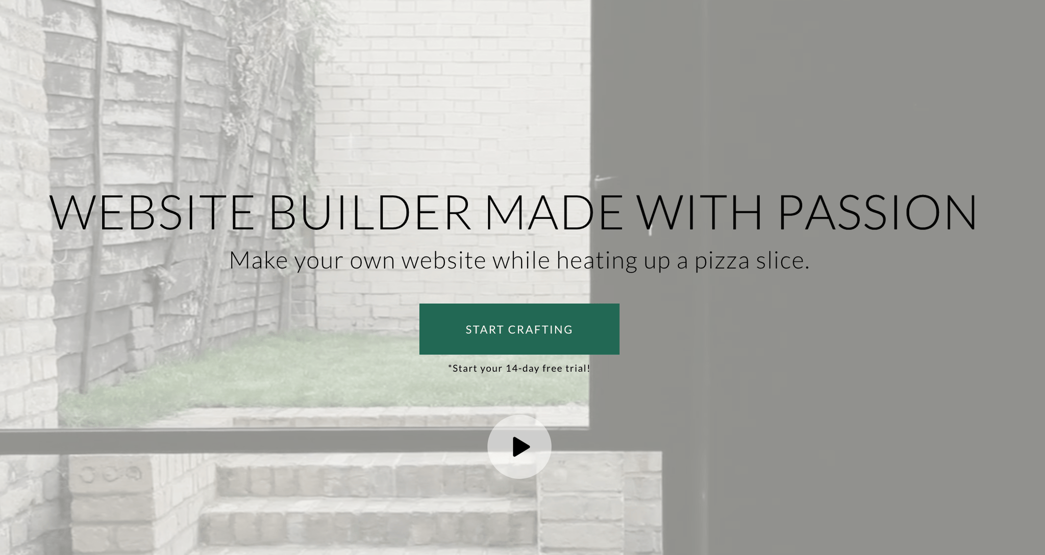 screenshot of the ucraft website