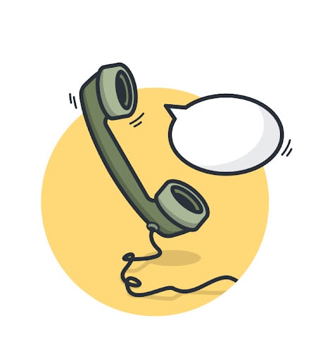 Ein Telefon