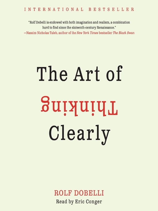 Book cover of The Art of Thinking Clearly