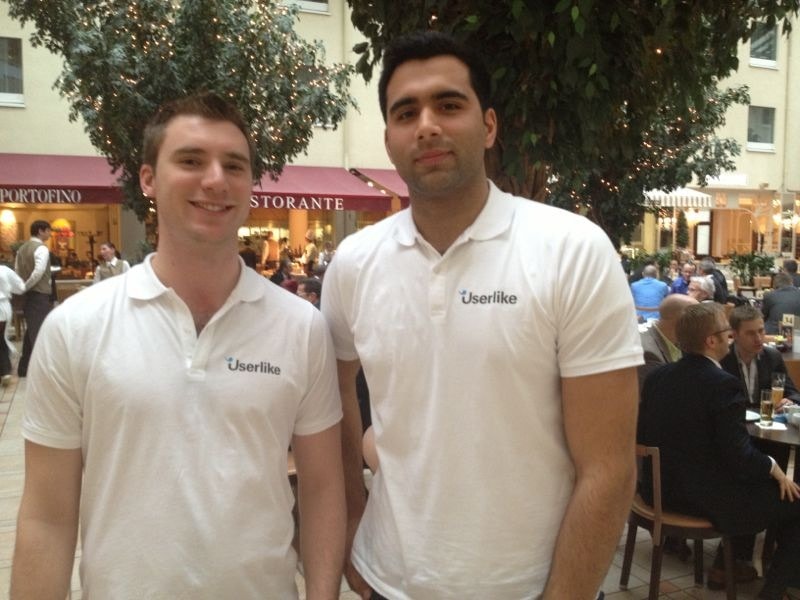 Timoor and Pascal at CCW 2012.