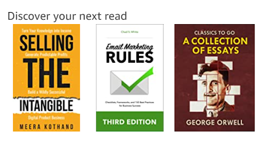 My book recommendations