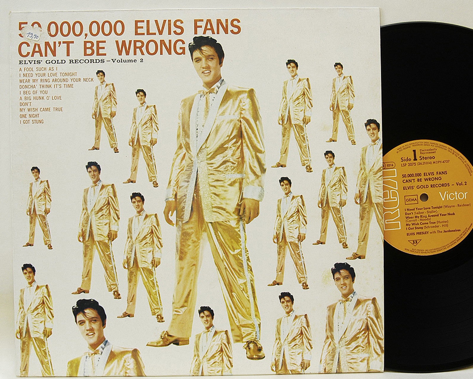 50 000 000 $ Elvis Fans Can't Be Wrong Album Cover