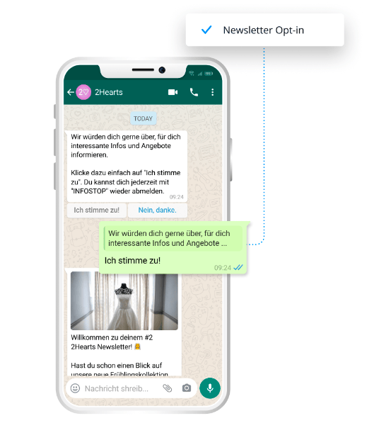 DSGVO-konforme Newsletter-Anmeldung
