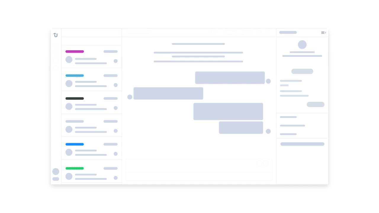 example image of how to start a call in Userlike