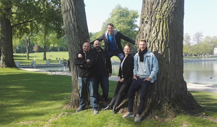 Il Customer-Success-Team di Userlike nella natura