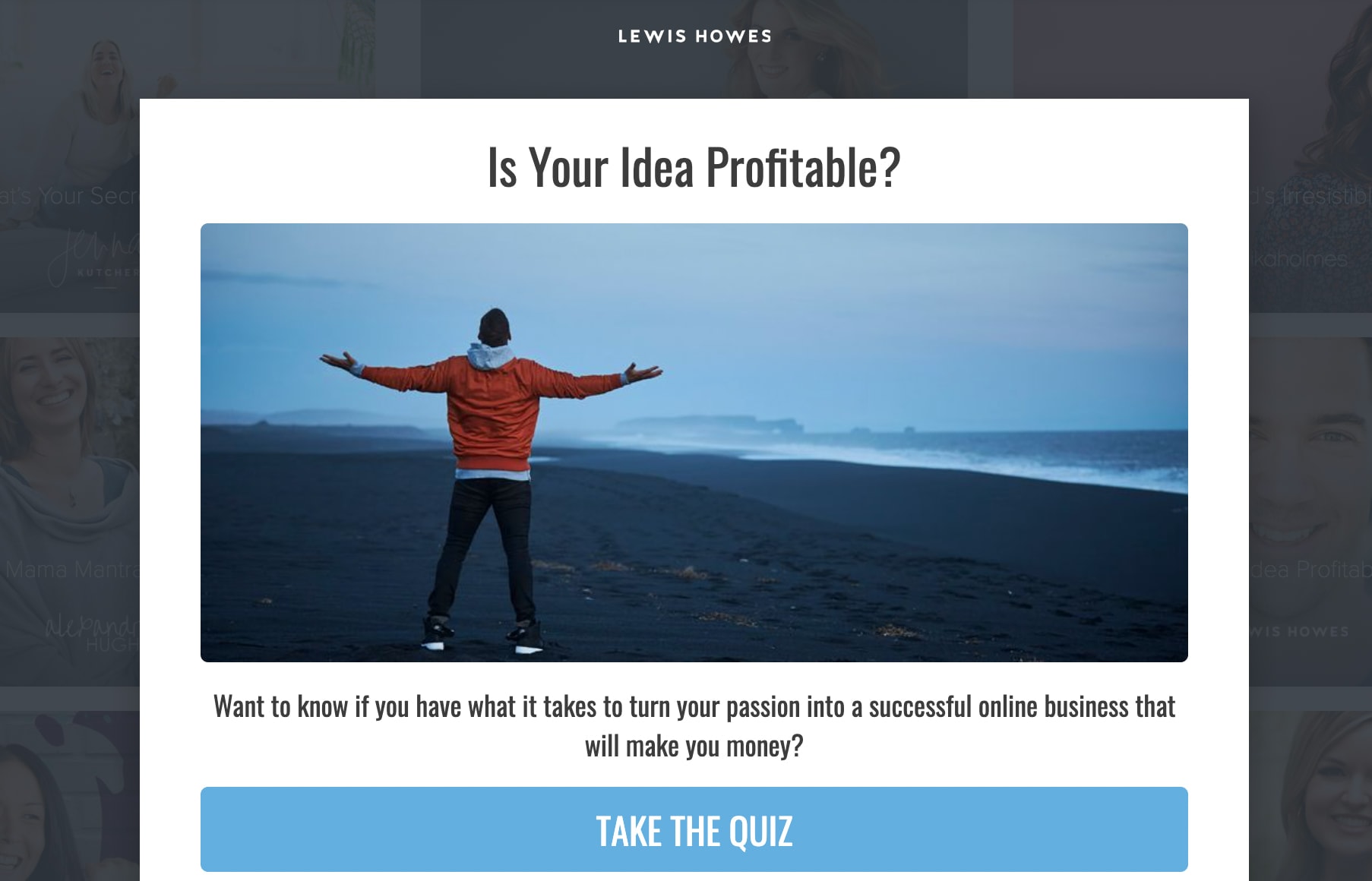 Online quiz from Impact