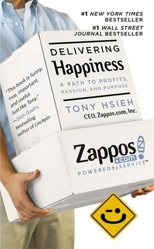 couverture du livre delivering happiness