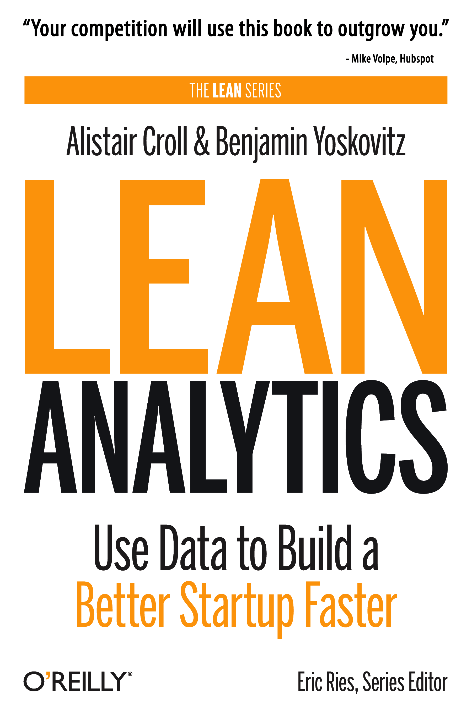 Couverture du livre Lean Analytics