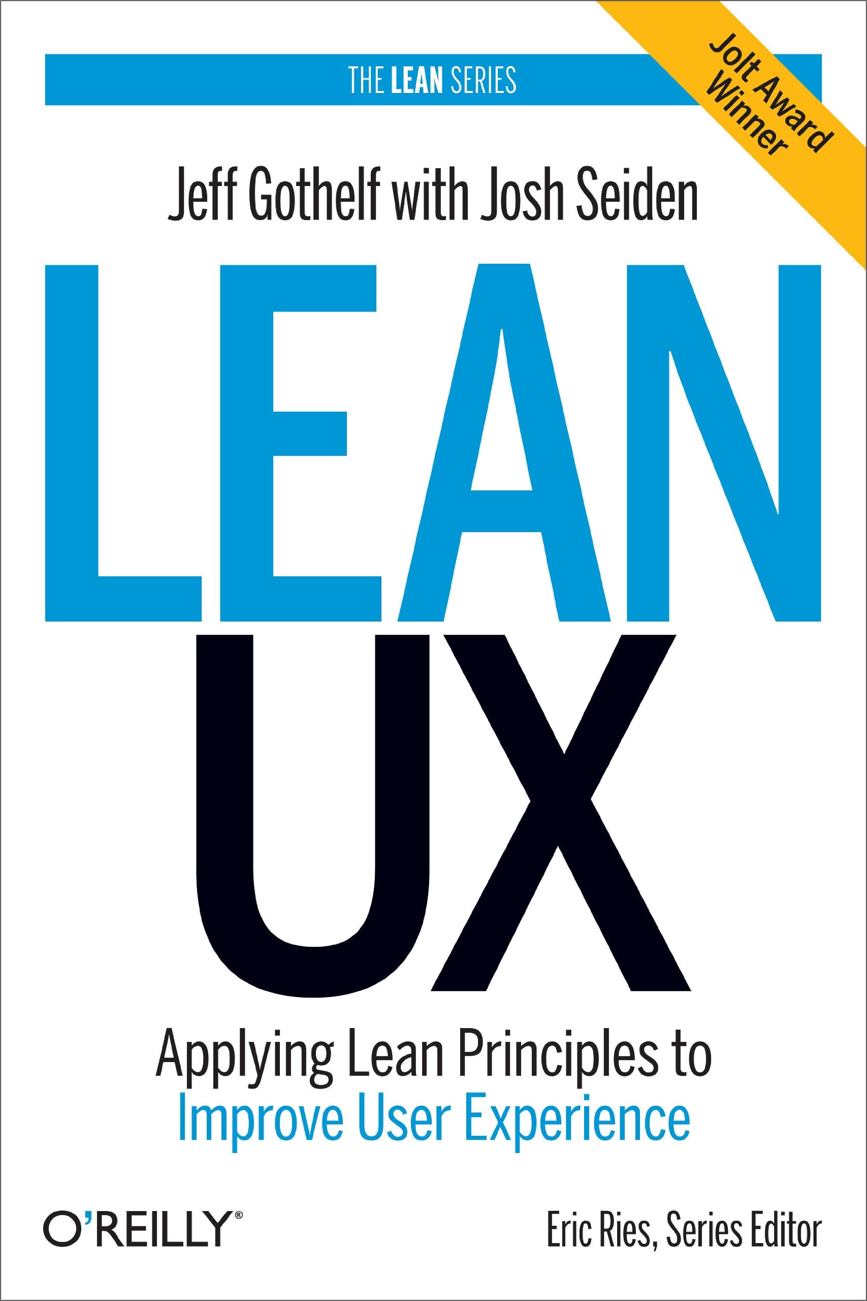 Couverture du livre “Lean UX”