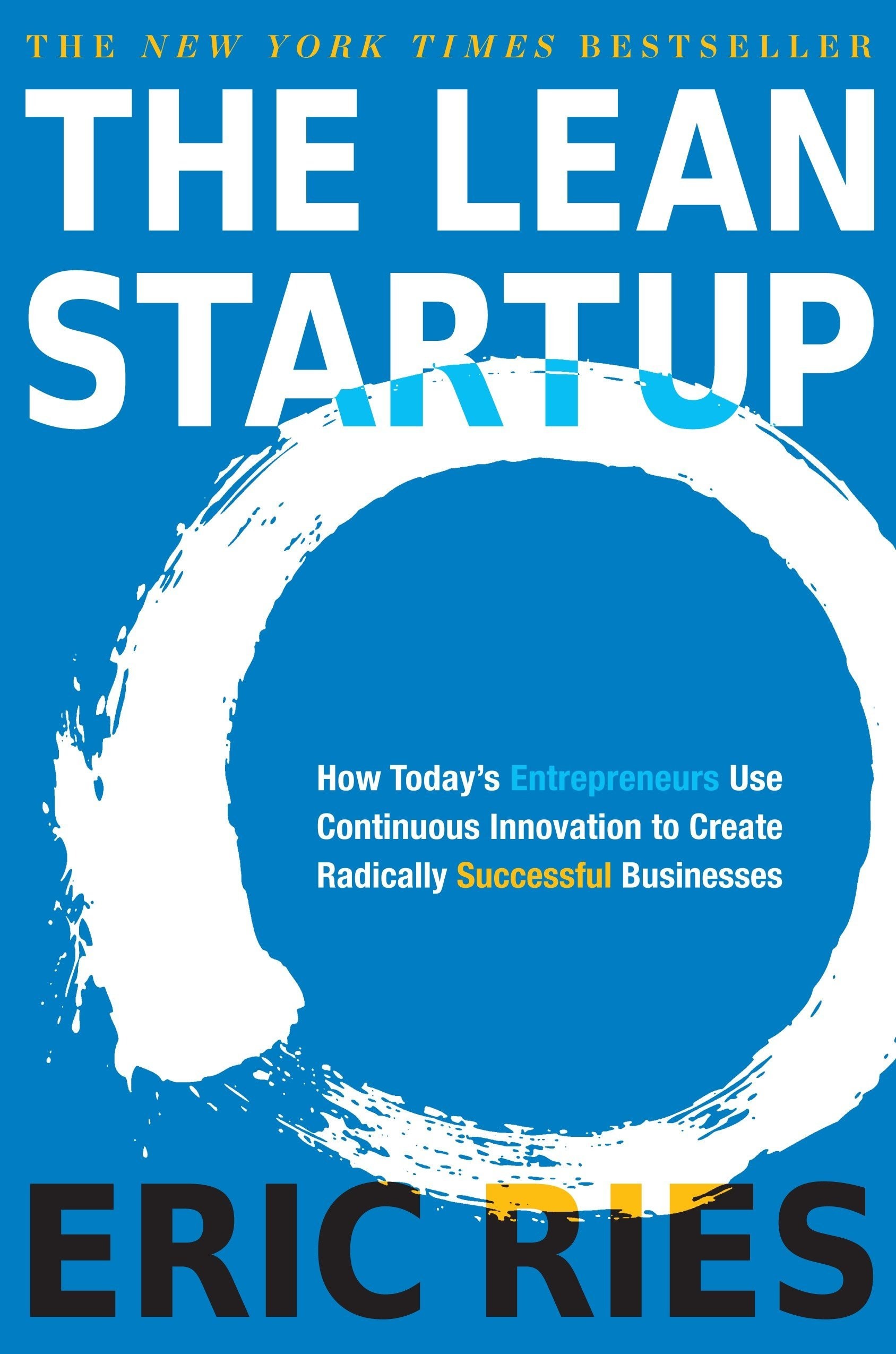 Couverture du livre the lean startup