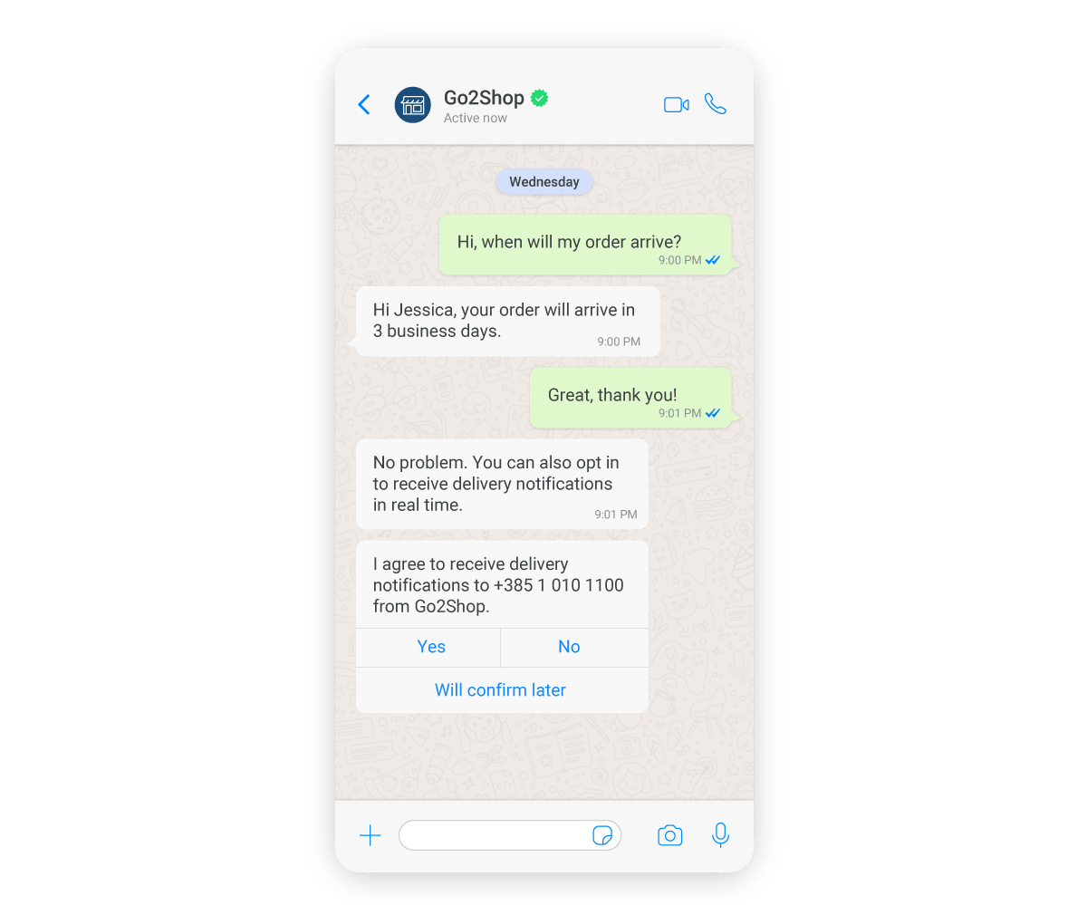 infographic of messaging support in the adoption curve, a major customer service trend
