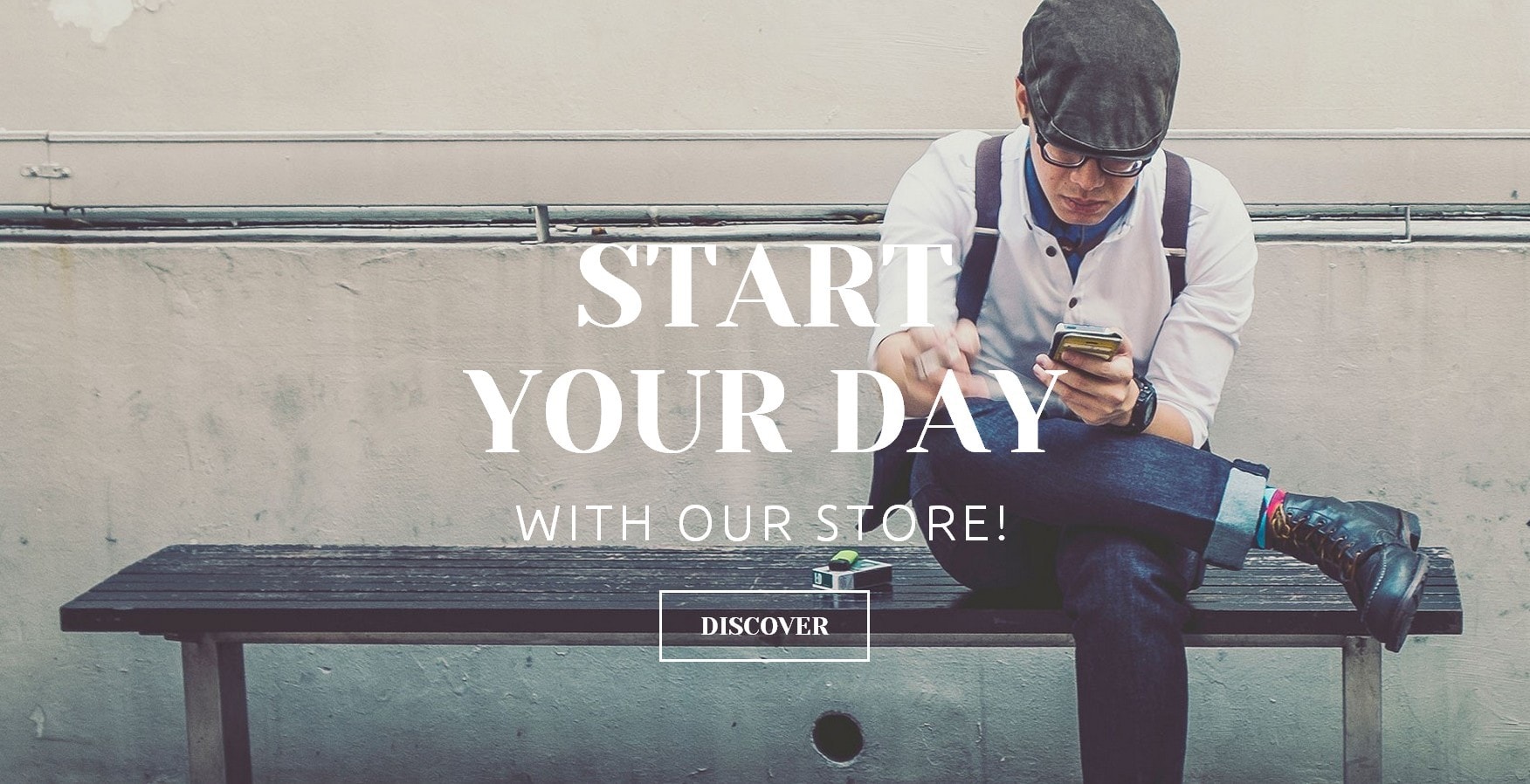 screenshot of material design webshop theme