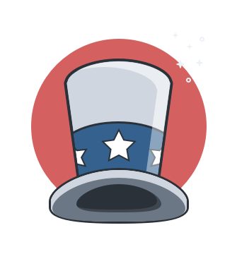 Uncle Sam hat.