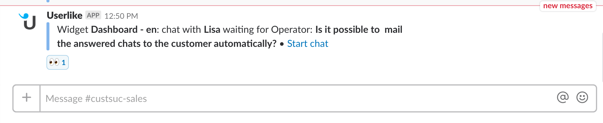 Uso delle emoji su Slack da Userlike.
