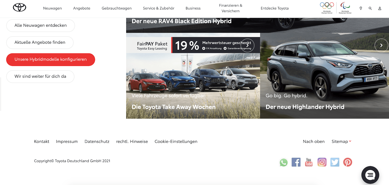 chat en vivo Userlike toyota.