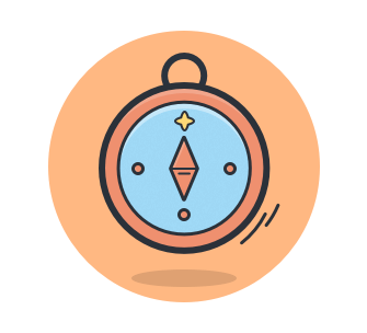 A compass.