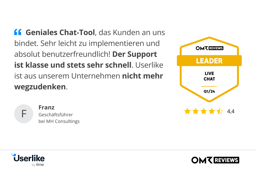 Screenshot von WhatsApp Business Label.