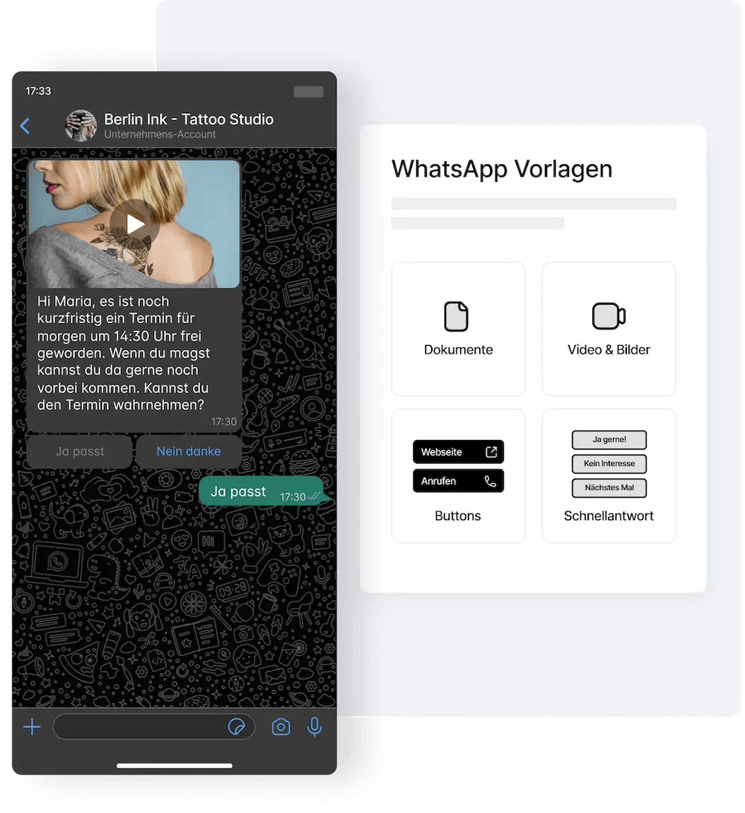 WhatsApp Business Account. Vergleich von App und Platform