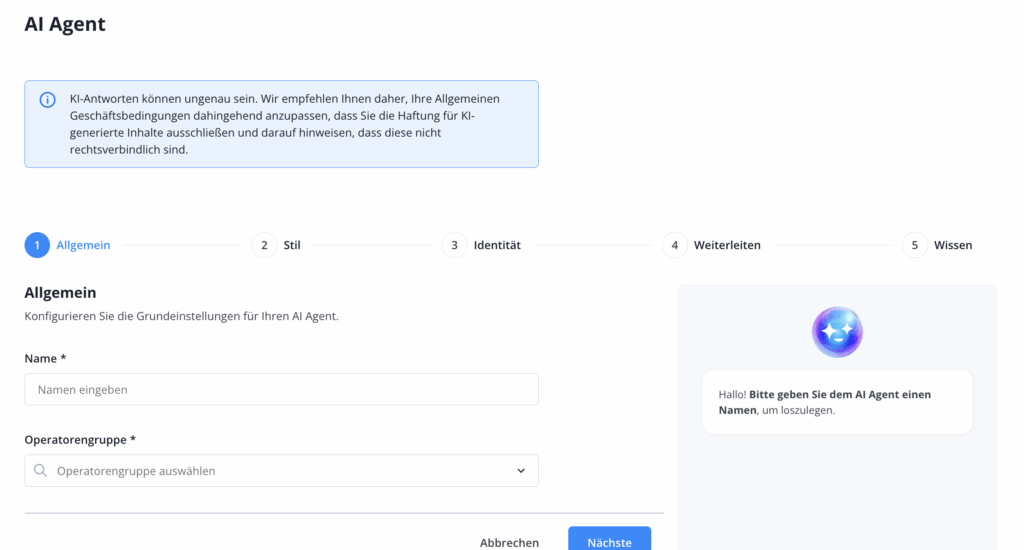 A chat interface with a loading animation, indicating that the AI chatbot is processing a user's query on a website, likely showcasing Lime Connect's live chat capabilities.