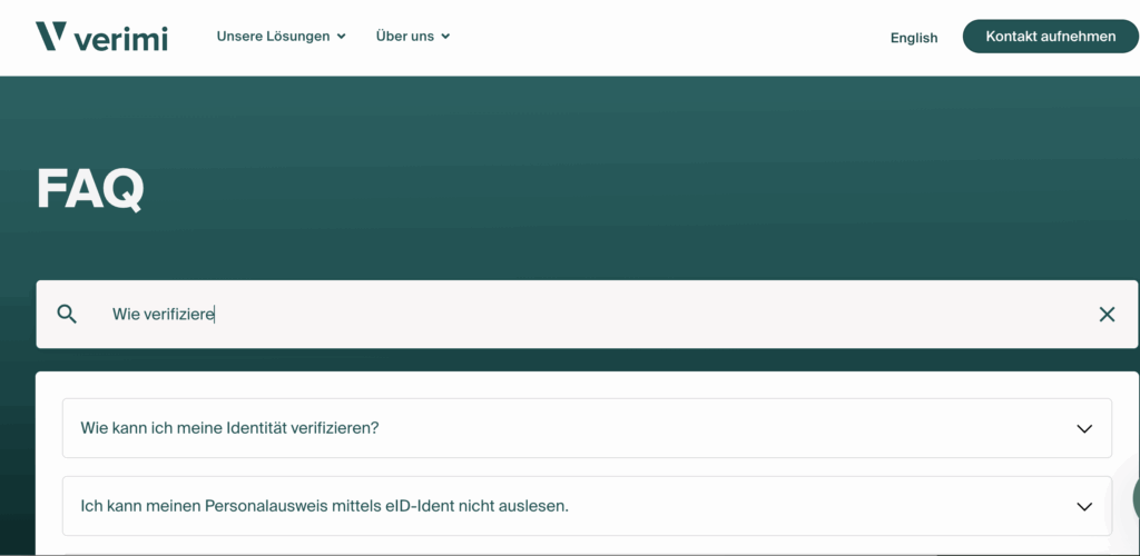 Live chat interface on a website with a search bar and dropdown options, demonstrating a customer support solution.