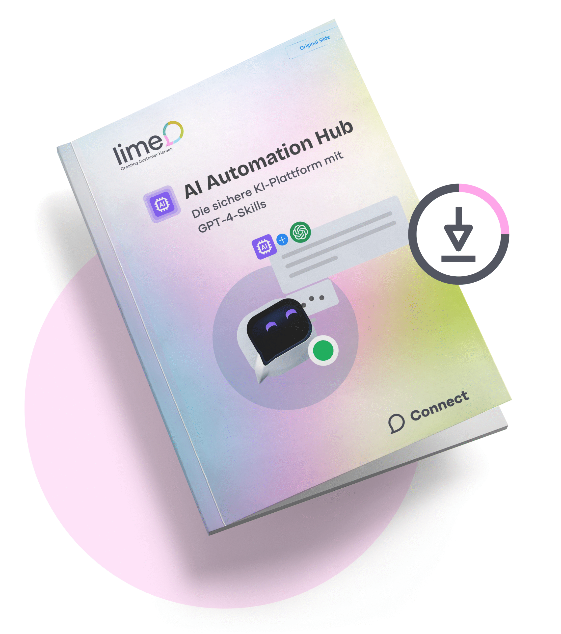 a black and white image of a product packaging with a download icon on the right