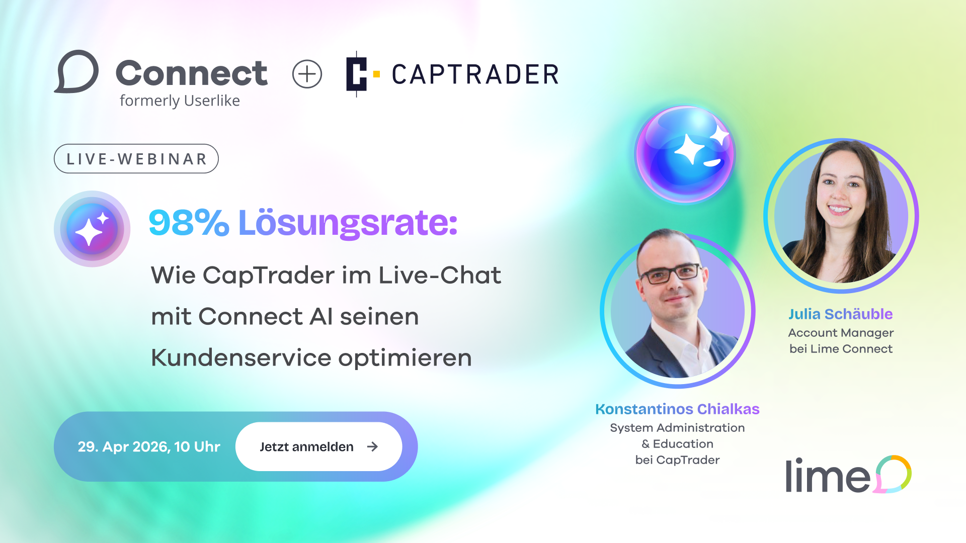 98% Lösungsrate: Wie CapTrader im Live-Chat mit Connect AI seinen Kundenservice optimieren