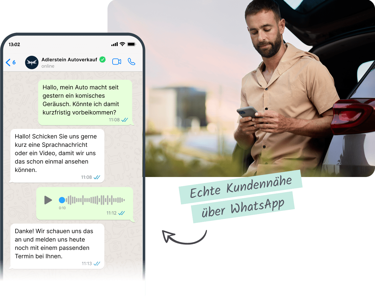 A close-up view of the Lime Connect AI chatbot interface showing an automated conversation and menu options.