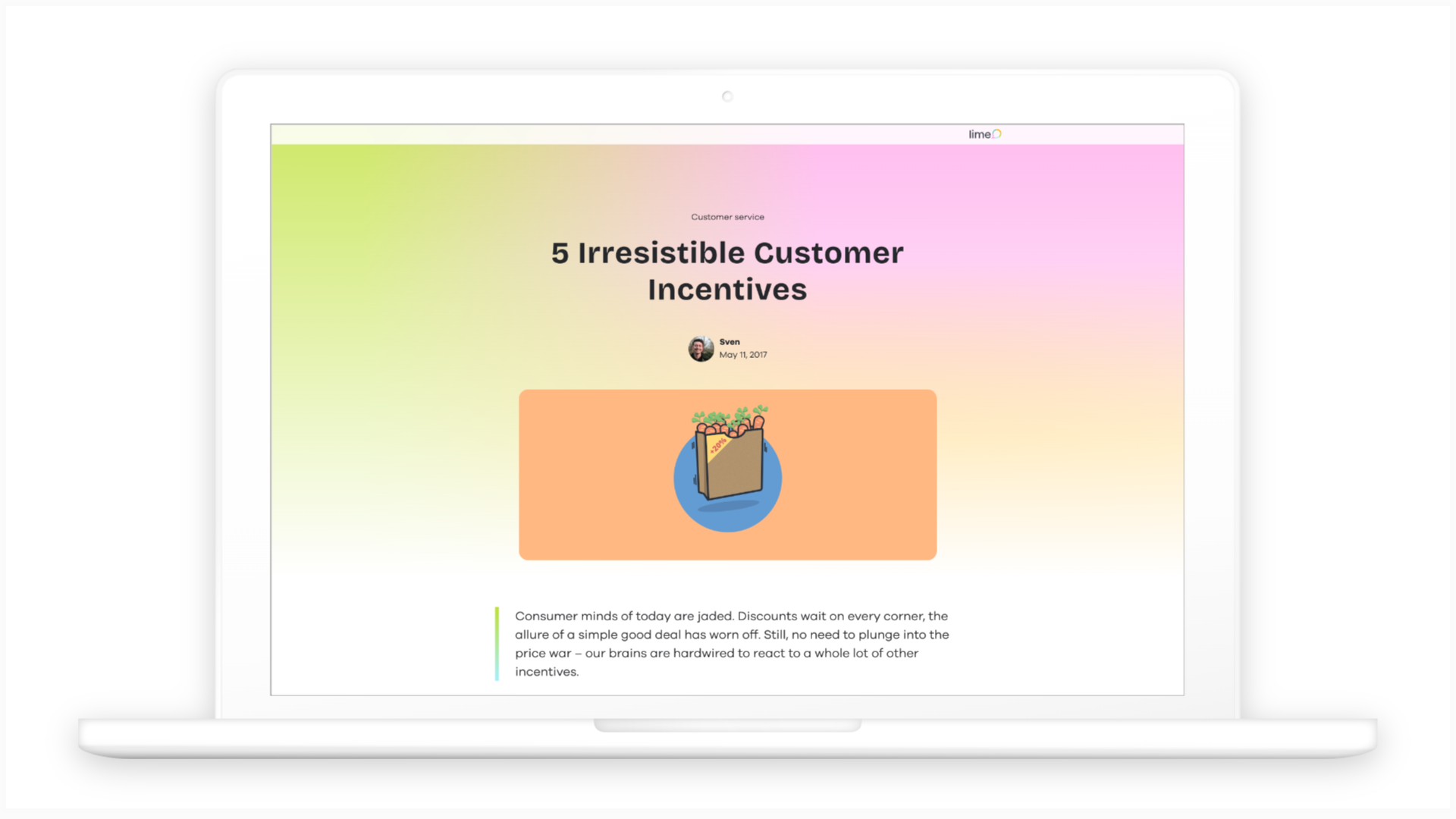 5 irresistable incentives for customers - Lime Connect