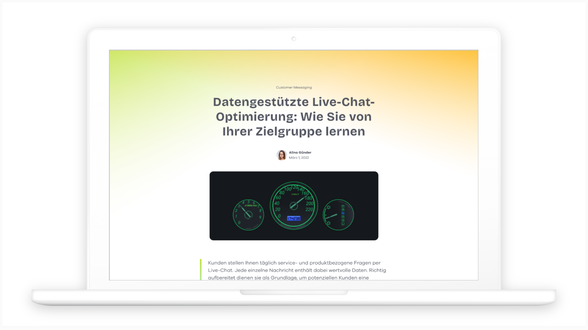 Live-Chat-Optimierung: Wie Sie von Ihrer Zielgruppe lernen