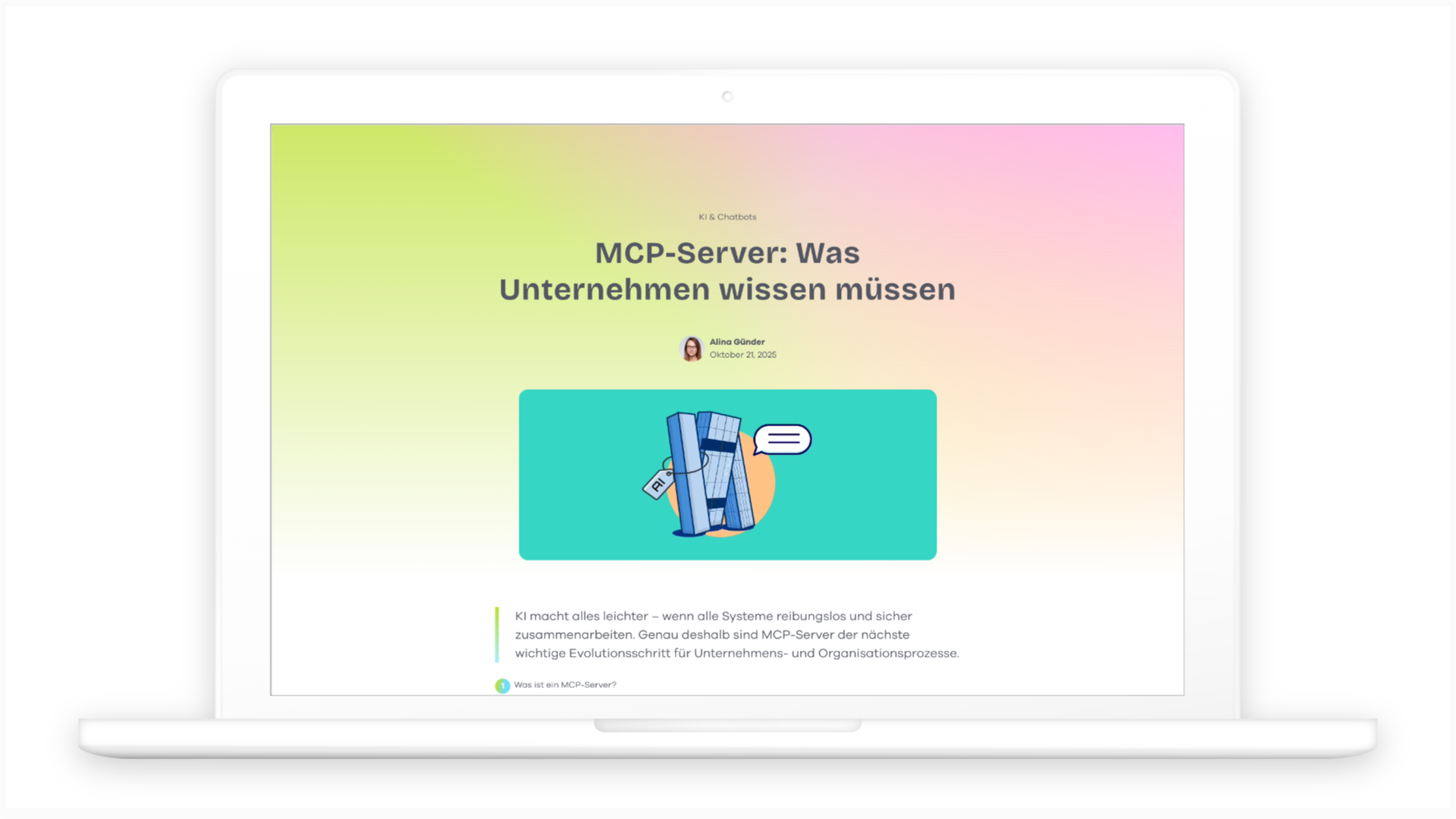 Mit Mcp Program MCP-Server: Was Unternehmen wissen müssen