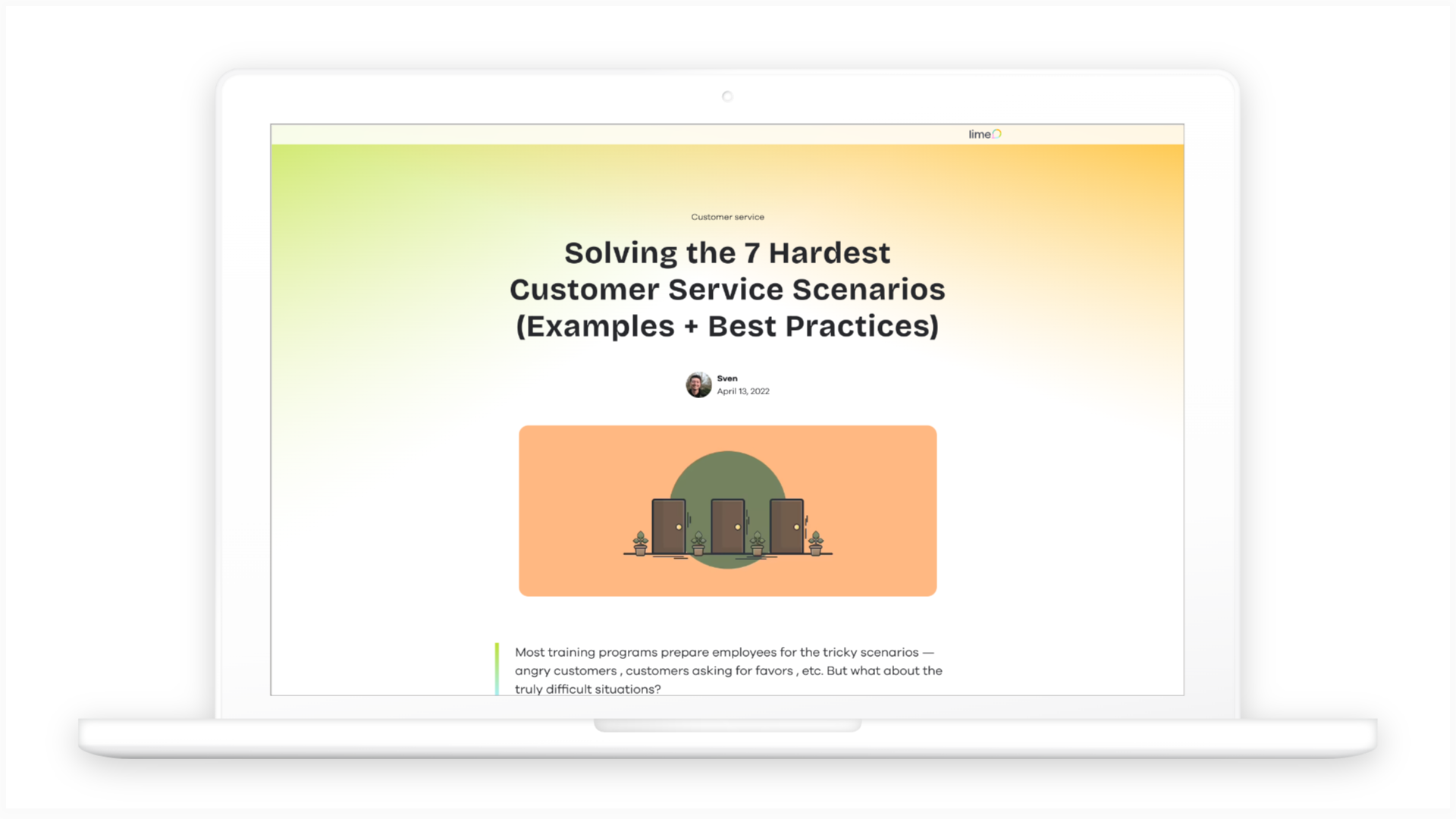 Client Scenario Examples 7 hard customer service scenarios & their solution - Lime Connect