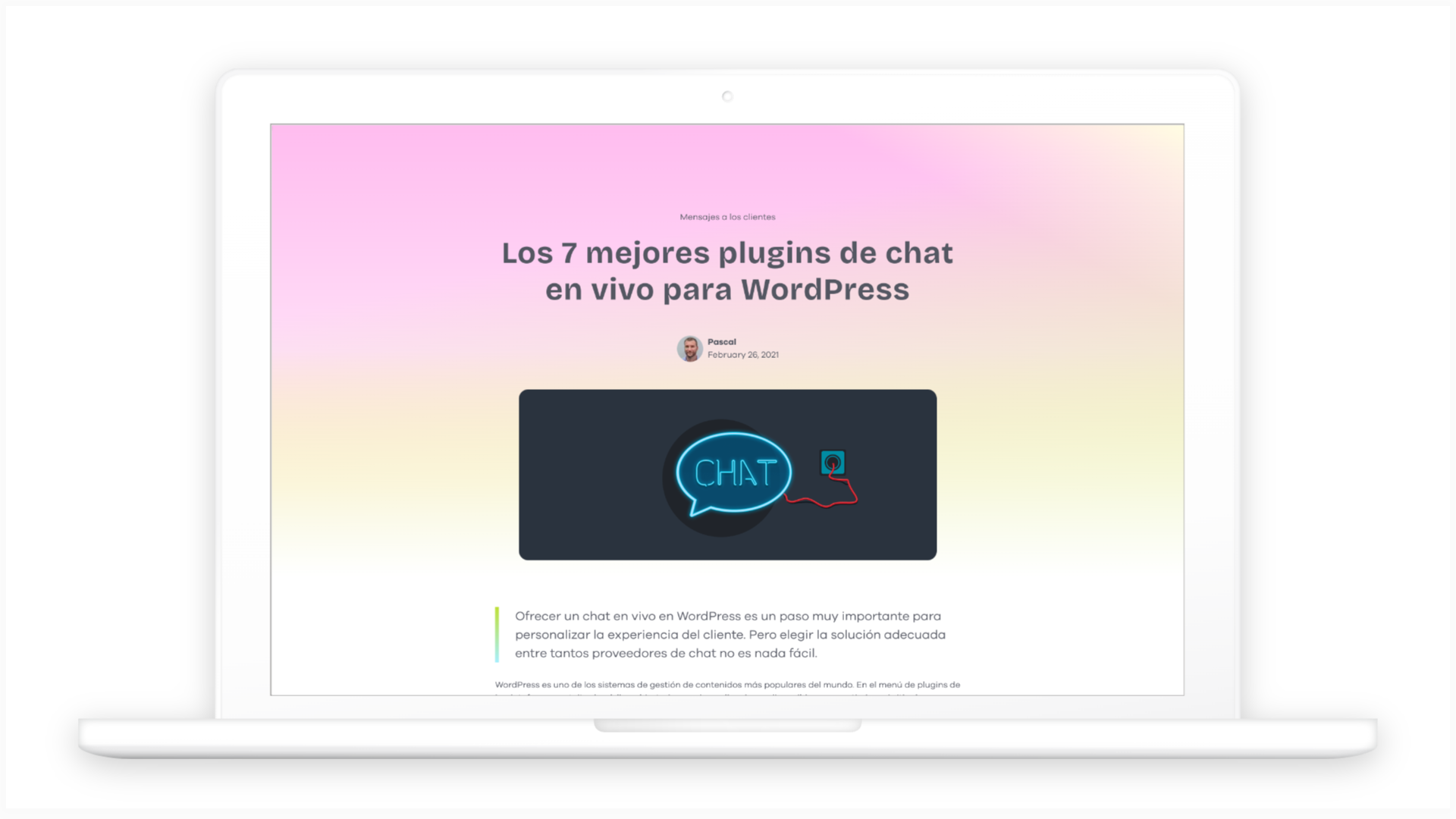 7 de los mejores plugins de chat en vivo para Wordpress - Lime Connect