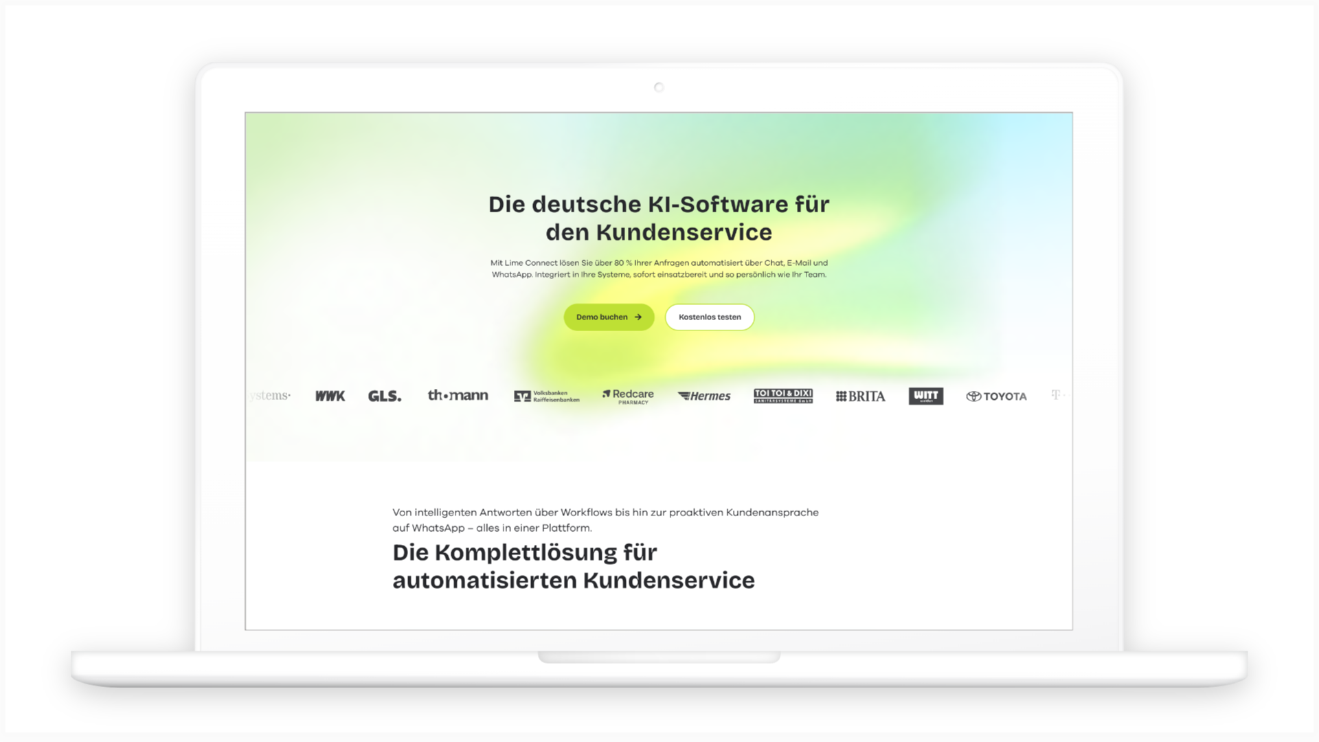 Connect AI Automatisieren Sie 89% Ihrer Anfragen mit AI Agents