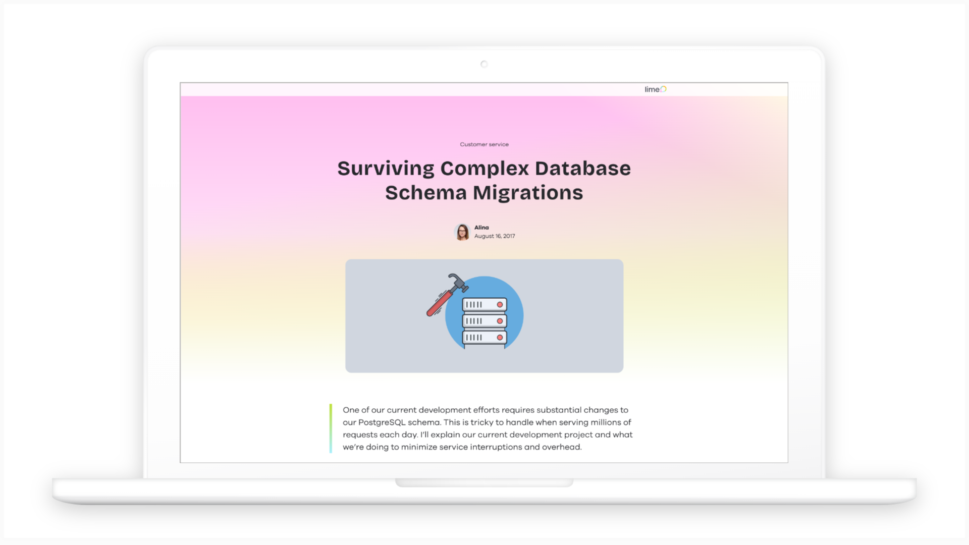 Complex database schema migrations, how-to - Lime Connect