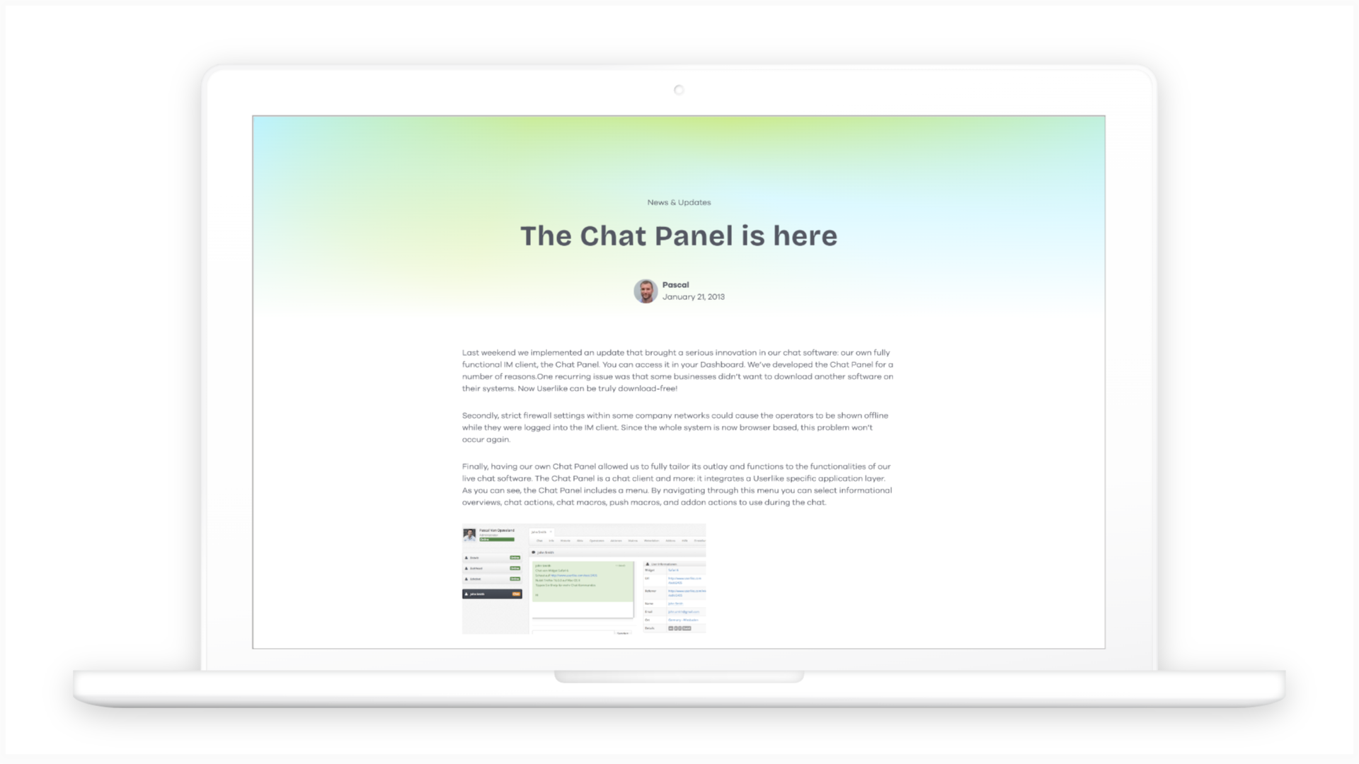 What's new: The chat panel is here! - Lime Connect