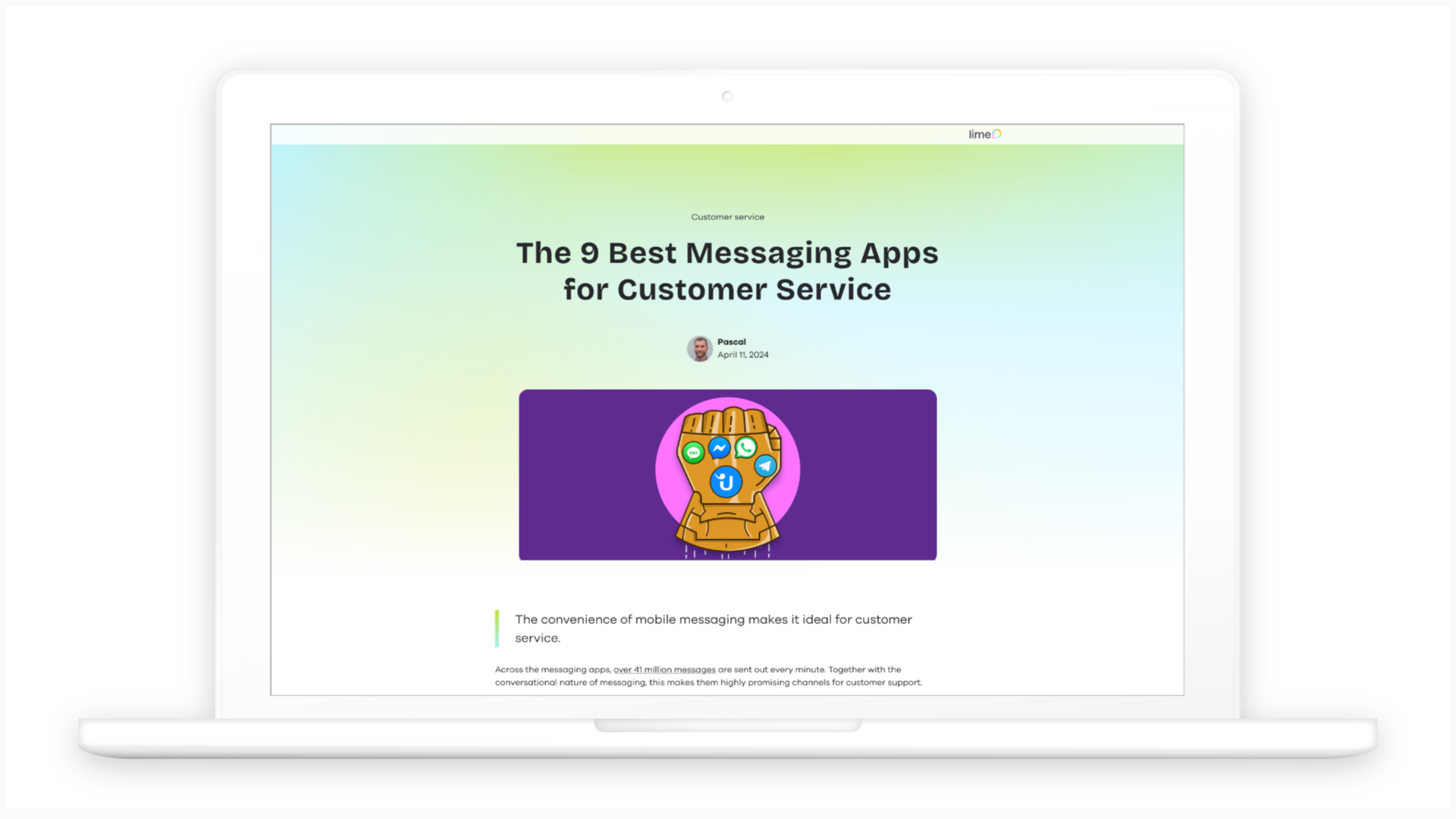 9 of the best messaging apps for customer service - Lime Connect