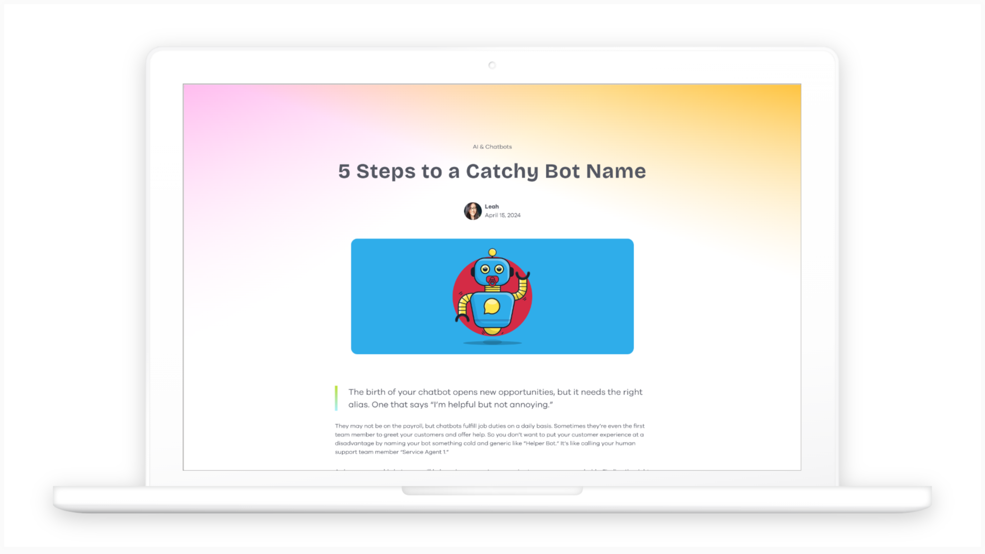 Random Bot Account Names Our 5 tips to creating a catchy bot name - Lime Connect
